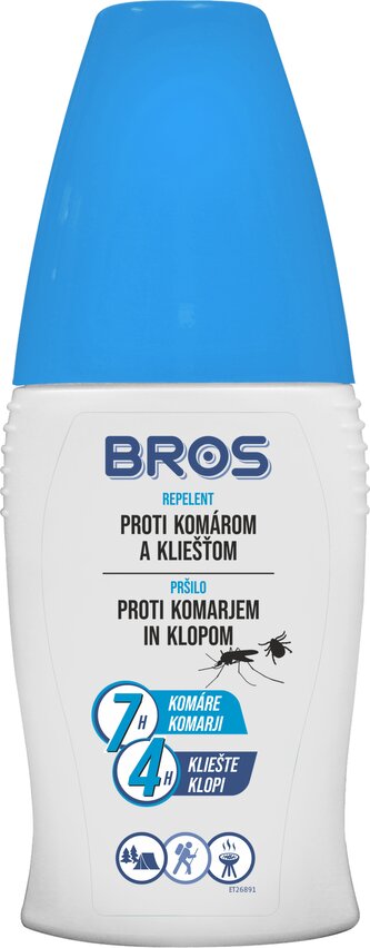 04740 Bros Repelent proti komárom a kliešťom 50 ml