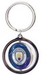 Přívěsek na klíče Manchester City FC: Champions League Spinner (průměr 3,5 cm)