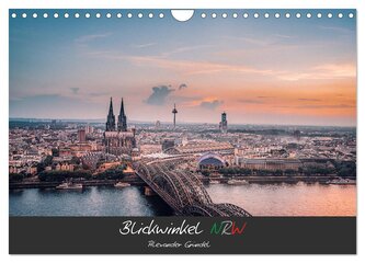 Blickwinkel NRW (Wandkalender 2025 DIN A4 quer), CALVENDO Monatskalender