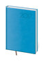 Diář 2017 - Print/denní A5 světle modrá