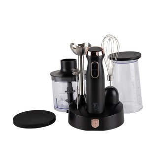 BERLINGERHAUS Mixér tyčový s příslušenstvím 6 ks  Black Rose Collection BH-9561