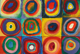 Plakát, Obraz - Concentric Rings, 91.5 × 61 cm