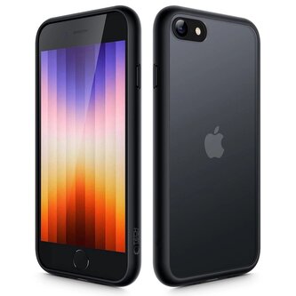 Etui Tech-Protect MattFit na iPhone 7 / 8 / SE 2020 / 2022 - czarne