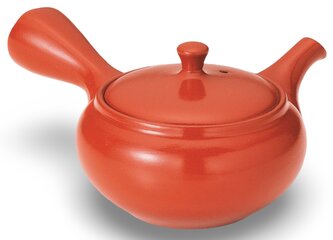 Keramická konvice Kyusu plain hnědá var. E 320 ml