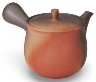 Japonská keramická Kyusu konvice hnědošedá 360 ml