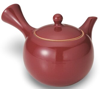 Keramická Kyusu konvice růžová 380 ml