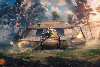 Plakát, Obraz - World of Tanks - Back In Action, 91.5 × 61 cm