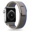 Pasek Tech-Protect Nylon na Apple Watch 4 / 5 / 6 / 7 / 8 / 9 / SE (38/40/41 mm) - szaro-niebieski