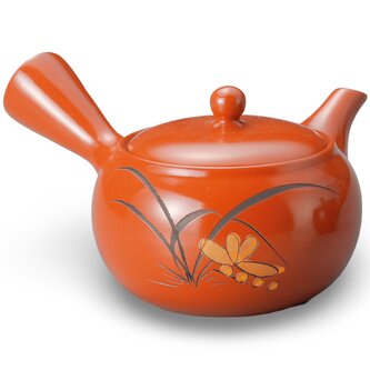 Keramická konvice Kyusu hnědá var. M 440 ml