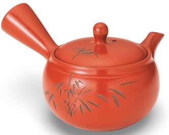 Keramická konvice Kyusu hnědá var. AA 400ml