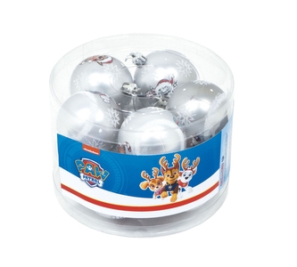 Bombki choinkowe 10 sztuk Psi Patrol