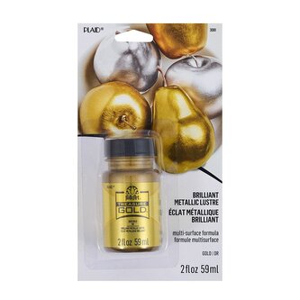 FolkArt Treasure Gold - Metalická barva s intenzivním leskem 50 ml