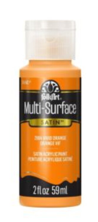FolkArt Multi-Surface Acrylic Paint - 59 ml různé barvy Multi surface: PURE ORANGE