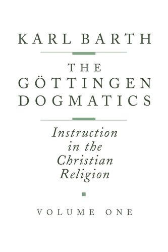The Göttingen Dogmatics