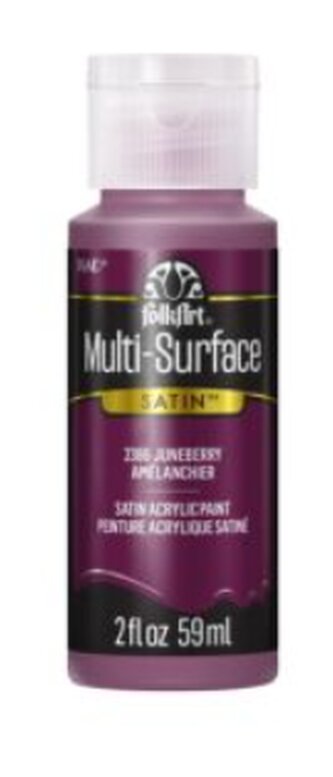 FolkArt Multi-Surface Acrylic Paint - 59 ml různé barvy Multi surface: JUNEBERRY