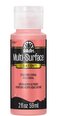 FolkArt Multi-Surface Acrylic Paint - 59 ml různé barvy Multi surface: FIRE CORAL