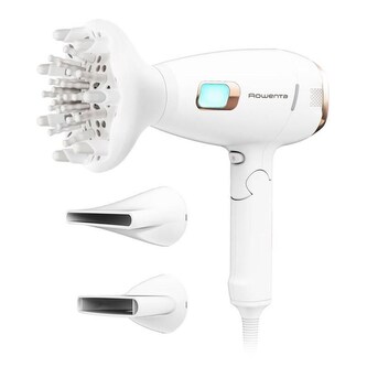 Rowenta Ultimate Experience Scalp Care CV9240F0 fén na vlasy, 2200 W, 2 rychlosti, 3 teploty, ionizace, bílá Rowenta Ultimate Experience Scalp Care CV9240F0 fén na vlasy, 2200 W, 2 rychlosti, 3 teploty, ionizace, bílá
