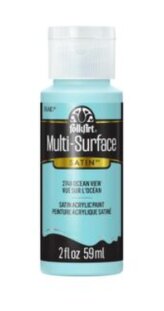 FolkArt Multi-Surface Acrylic Paint - 59 ml různé barvy Multi surface: OCEAN VIEW