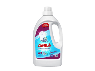 Avrilé Intense White prací gel na bílé prádlo, 40 praní 1,5 l