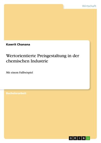 Wertorientierte Preisgestaltung in der chemischen Industrie