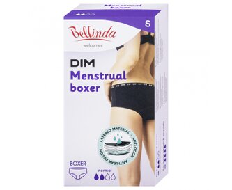 Dámské kalhotky DIM menstruační černé (BU812420-094) S