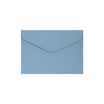 Ozdobné obálky hladké - C6, 130 g, tm.modré, 10 ks
