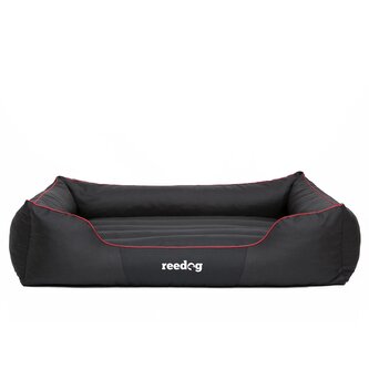 Pelíšek pro psa Reedog Comfy Black & Red line-3XL