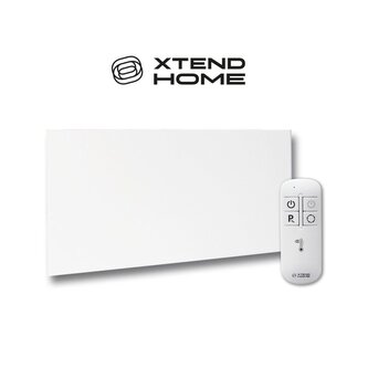 Xtend Home topný infra panel, bezrámový, 580W, 230V, bílý, Wi-Fi, Tuya
