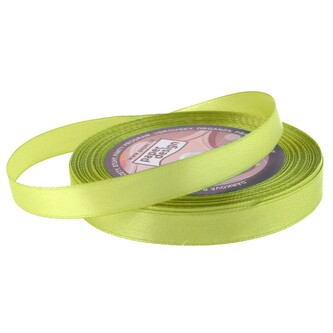 Stuha saténová 12 mm/32 m - olivová