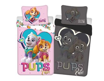 DETEXPOL Povlečení Paw Patrol Pups svítící  Bavlna, 140/200, 70/80 cm