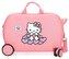 JOUMMABAGS Dětský kufřík na kolečkách Hello Kitty Hea  ABS plast, 45 cm
