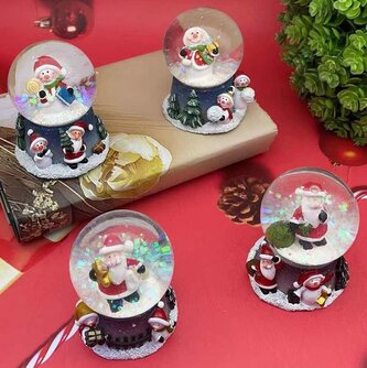 Kula śnieżna świąteczna światło MIX