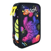 Colorino penál Jumper 2, Stitch Black, š: 125 × v: 195 × h: 55 mm, plný, PES