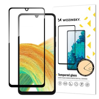 Wozinsky Full Glue Tempered Glass szkło hartowane do Samsung Galaxy A34 5G 9H na cały ekran z czarną ramką Wozinsky Full Glue Tempered Glass szkło hartowane do Samsung Galaxy A34 5G 9H na cały ekran z czarną ramką