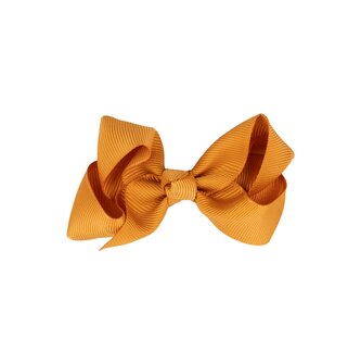 Oranžová mašľa 7 cm