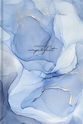 Zápisník "Imperfectly perfect", modrá, B5, linkovaný, 80 listů, SHKOLYARYK B5-IC-080-7070L