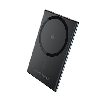 Powerbank Choetech SuperThin B708 2000mAh indukcyjny 5W MagSafe / Qi - czarny