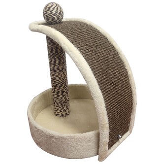 Škrábadlo Gernot  - hnědo/béžové