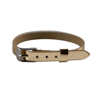 Zlatý náramok na prívesky METALIC