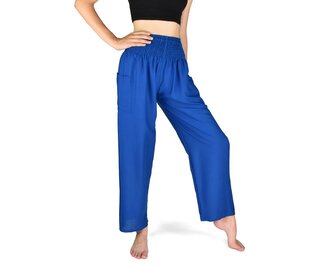 Kalhoty jóga SARUT, modré L