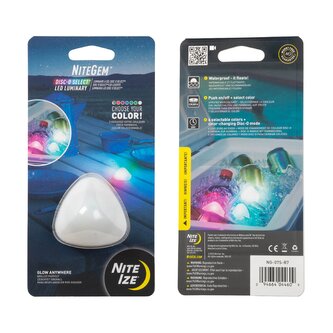 LED multibarevné párty světlo Nite Ize NITEGEM