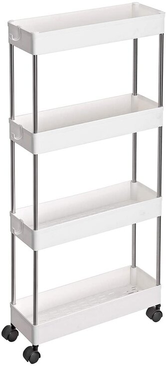 Pojízdný vozík Talula bílý