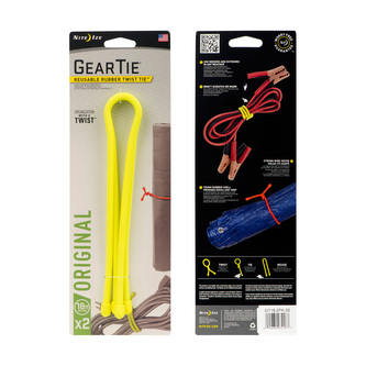 Vázací drát Nite Ize Gear Tie 18" 18" žlutá NEON