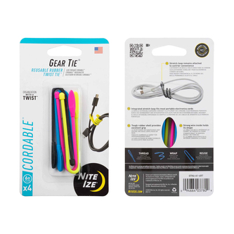 Vázací drát na kabely Nite Ize Gear Tie Cordable