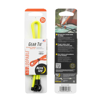 Vázací drát s okem Nite Ize Gear Tie Loopable