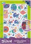 MOXY Třpytivé samolepky Stitch