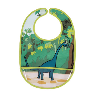 Podbradník s vreckom Dinosaury Podbradník s vreckom Dinosaury