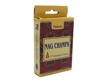 Vonné jehlánky Tulasi Nag Champa 15 ks