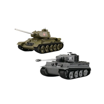 Torro RC tanky World of Tanks Tiger I + T-34/85 IR 1:30