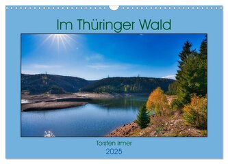 Im Thüringer Wald (Wandkalender 2025 DIN A3 quer), CALVENDO Monatskalender